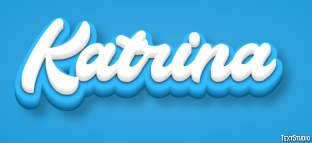 Katrina Text Effect