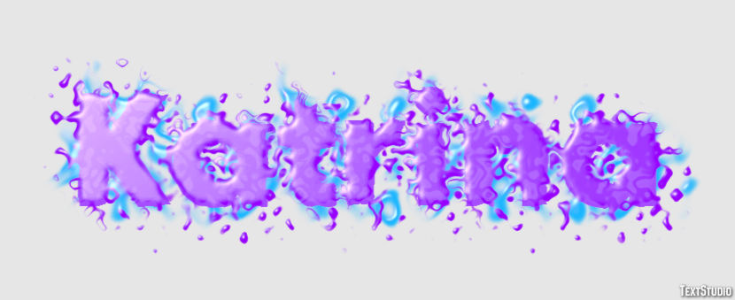 Katrina Text effect