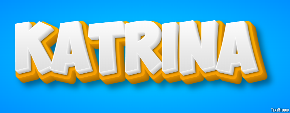 Katrina Text effect