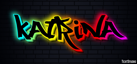 Katrina Text Effect