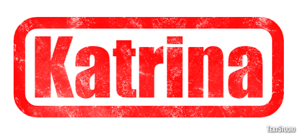 Katrina Text effect