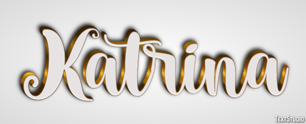 Katrina Text effect
