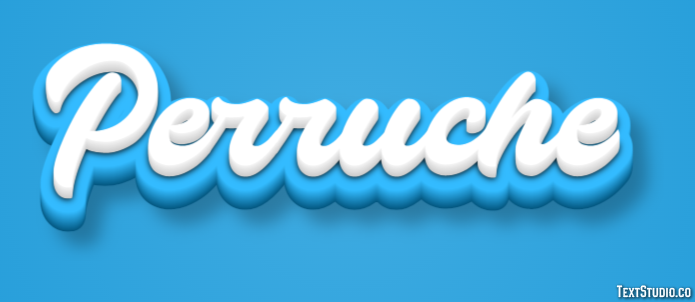 Perruche Effet de Texte