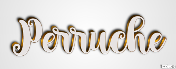 Perruche Text Effect