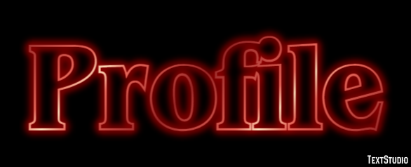 Profile Text Effect