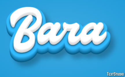 Bara テキスト効果