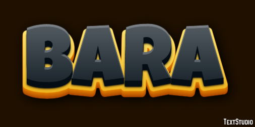 Bara テキスト効果