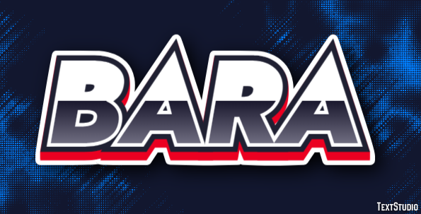 Bara テキスト効果