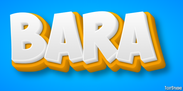 Bara テキスト効果