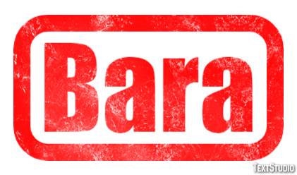 Bara テキスト効果