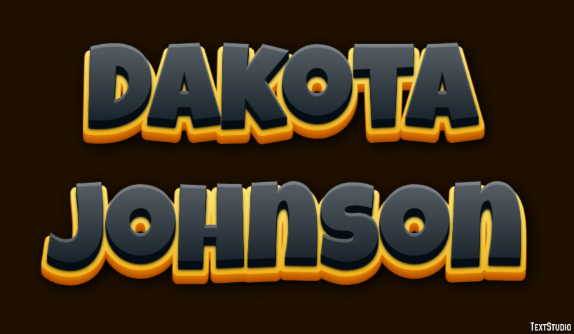 Dakota Johnson Efeito do texto