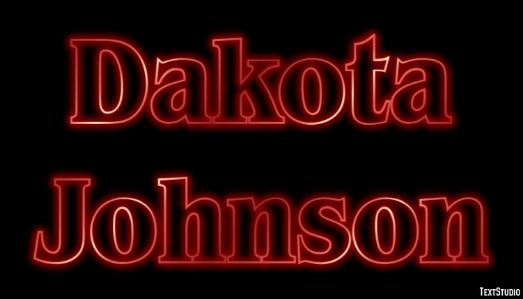 Dakota Johnson Efeito do texto