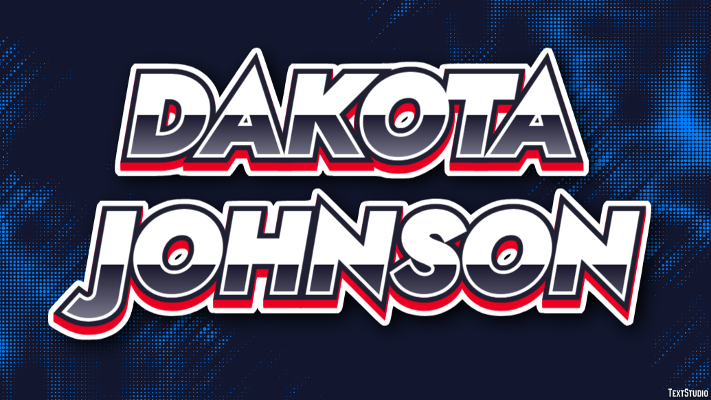 Dakota Johnson Efeito do texto