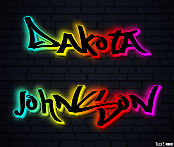 Dakota Johnson Efeito do texto