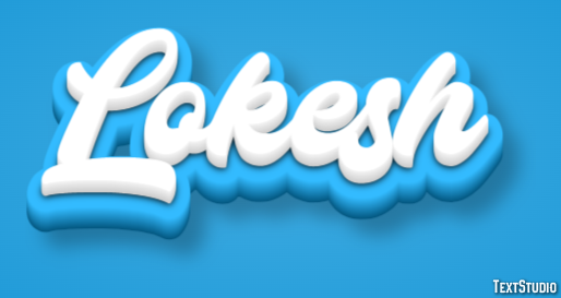 Lokesh Text Effect