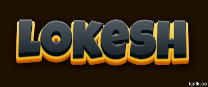 Lokesh Text Effect