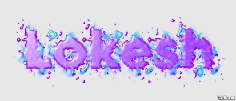 Lokesh Text Effect