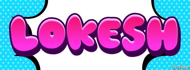 Lokesh Text Effect