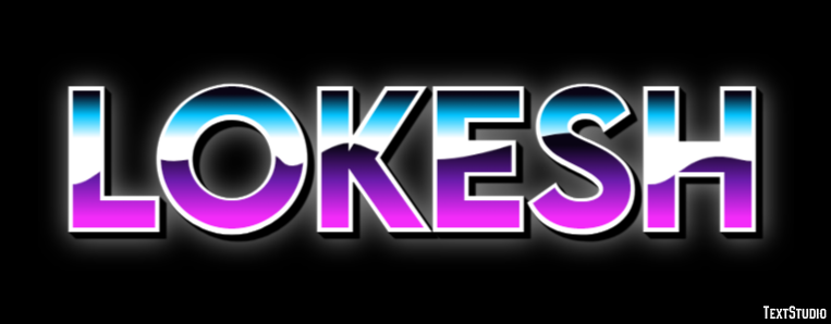 Lokesh Text Effect