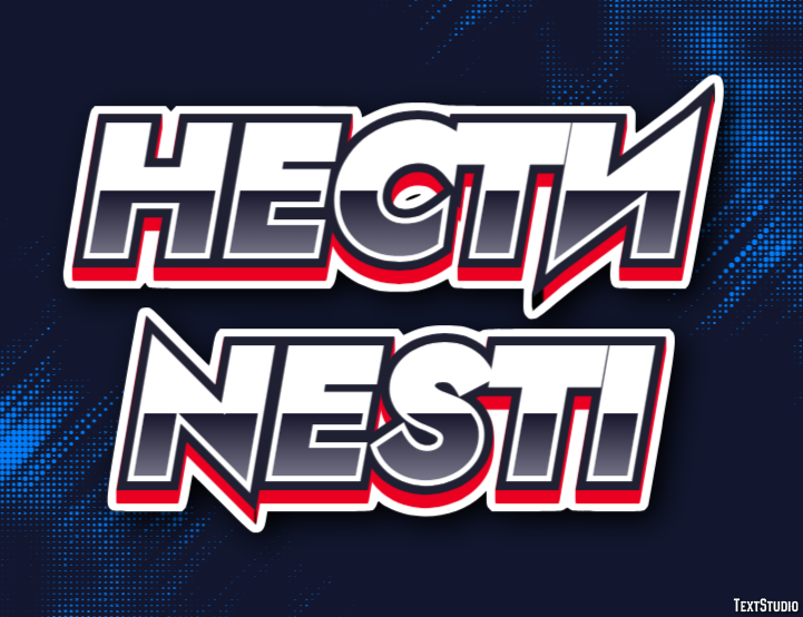 нести nesti Текстовый эффект