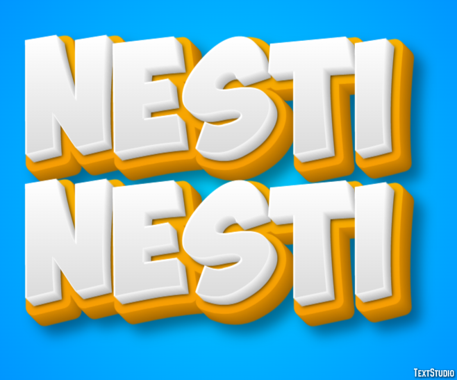 нести nesti Эффект текста