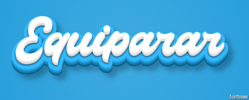 Equiparar Effet de texte