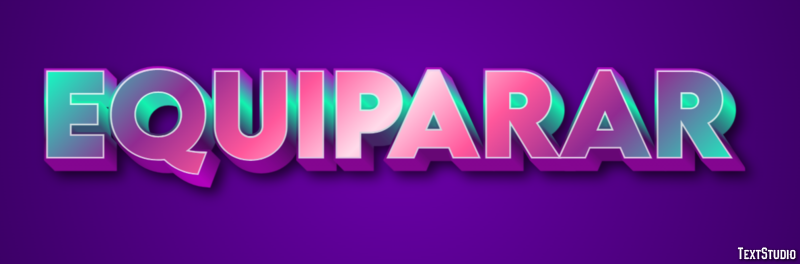 Equiparar Effet de texte