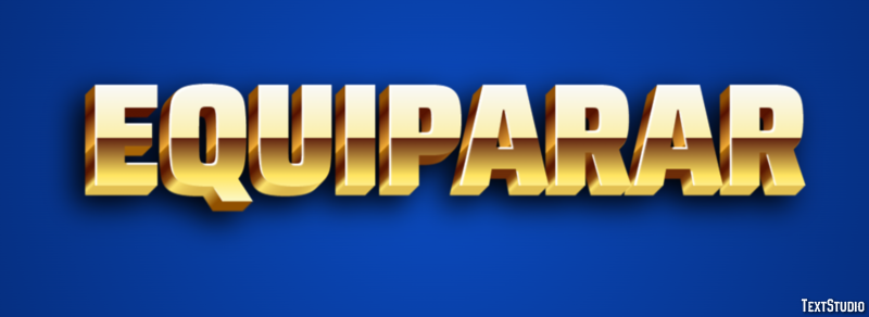 Equiparar Effet de texte