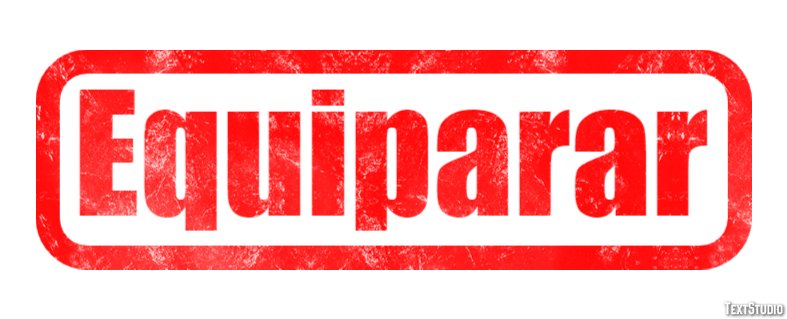 Equiparar Effet de texte