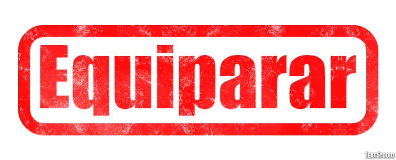 Equiparar Tekst Effect
