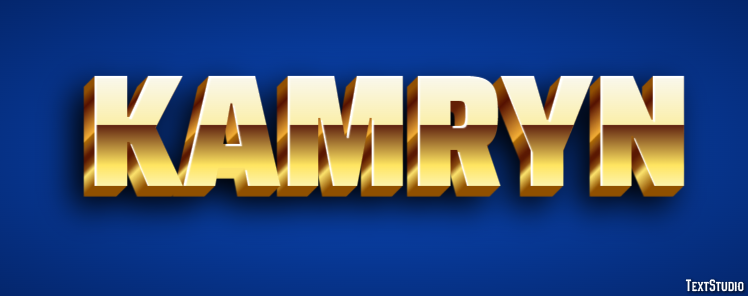 Kamryn Text Effect