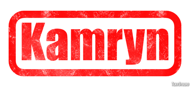 Kamryn Efekt tekstowy