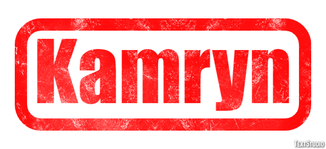 Kamryn Efekt tekstowy