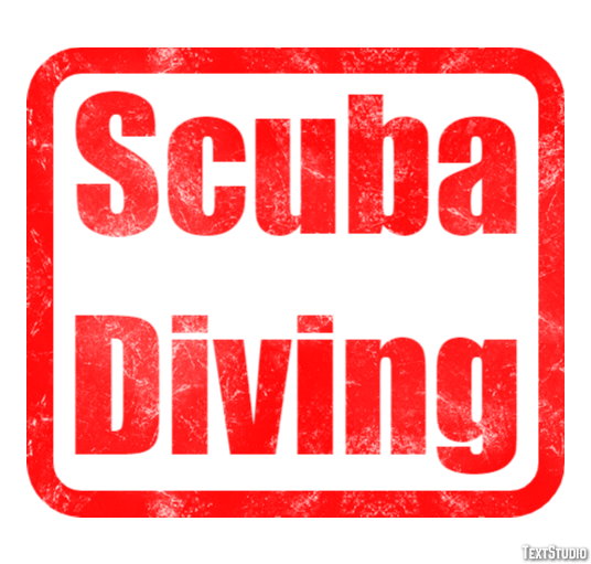 Scuba Diving Text Effect