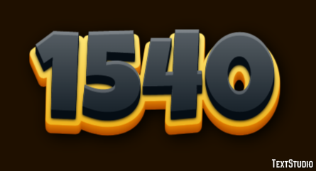 1540 Efecto de Texto