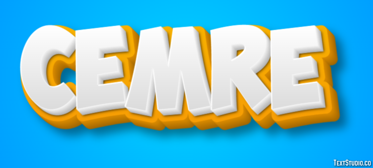 Cemre Text Effect