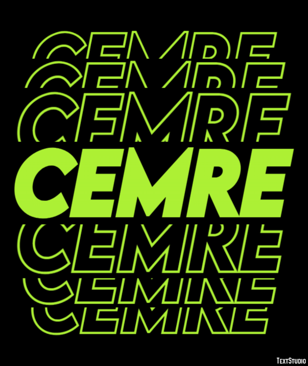 Cemre Text Effect