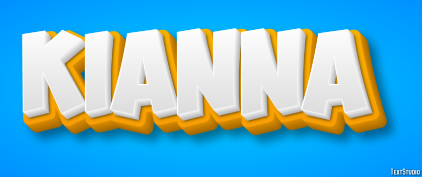 Kianna Texteffekt