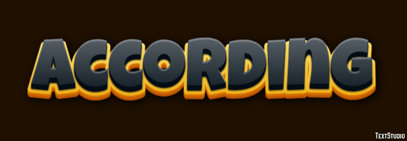 According Text Effect