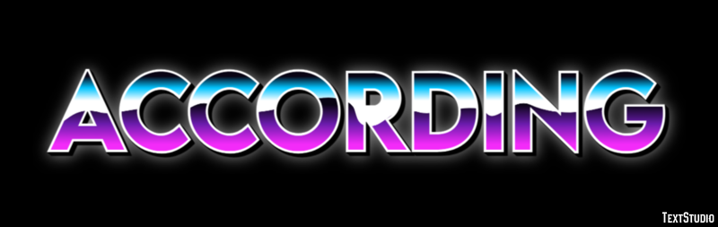 According Text Effect