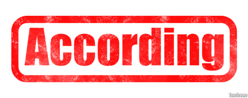 According Text Effect
