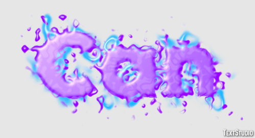 Can Efecto de Texto