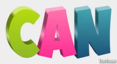 Can Text effect