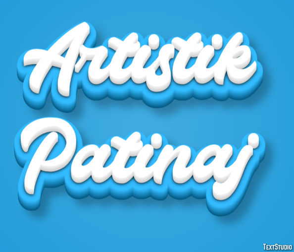 Artistik Patinaj Metin efekti