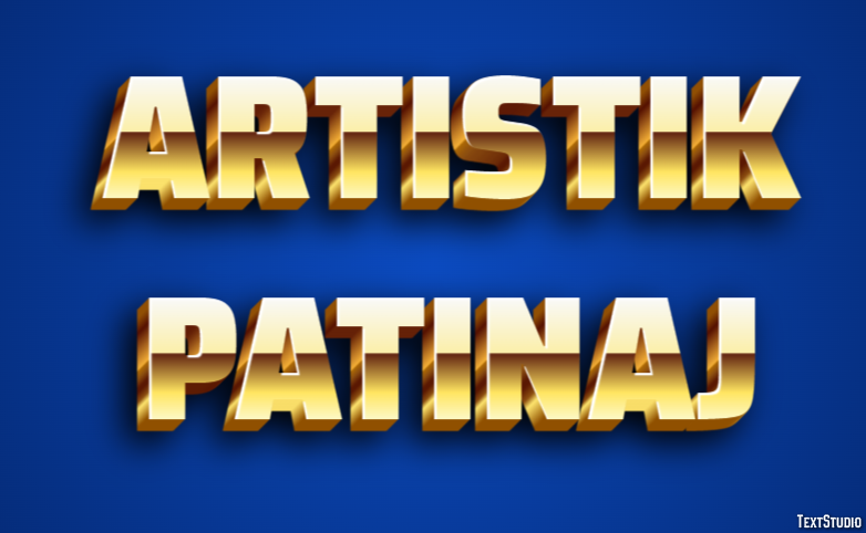Artistik Patinaj Metin efekti