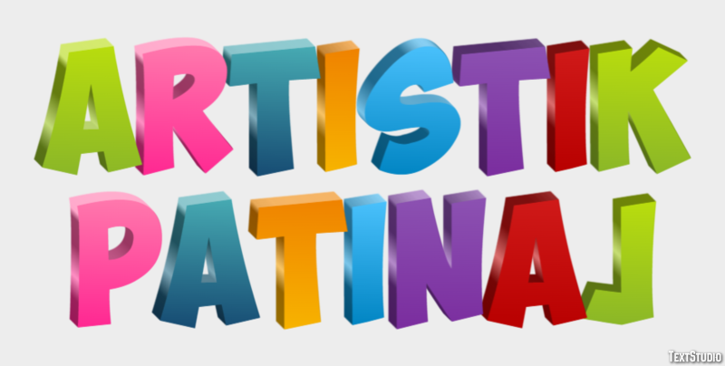 Artistik Patinaj Metin Efekti