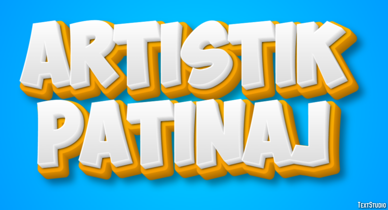 Artistik Patinaj Metin efekti