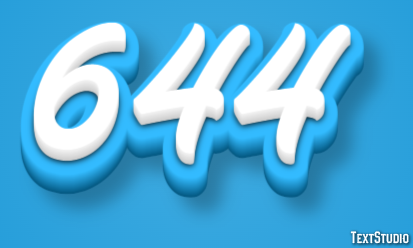 644 Text Effect