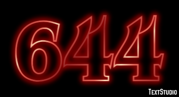 644 Text effect