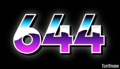 644 Text Effect